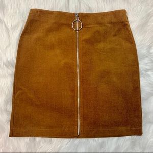 Brown corduroy skirt small HAVE small
